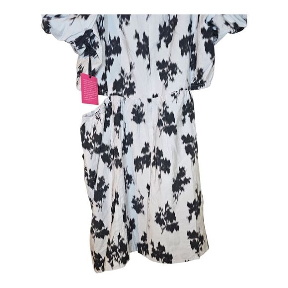 PRABAL GURUNG x JCPENNEY Dress White Cut Out Puff Sleeve Cocktail NWT - Size 24 - Picture 7 of 11